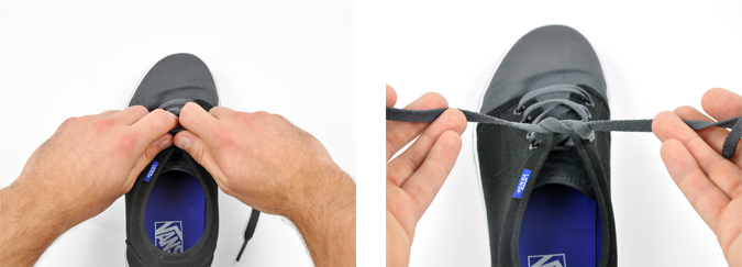 demonstrating hand placement
