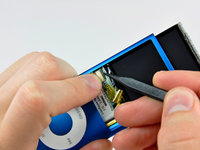 detatching a ZIF connector